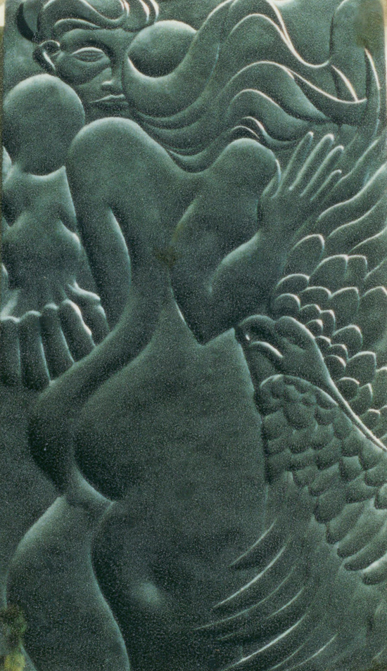 slate carving 2 by smith sculptors